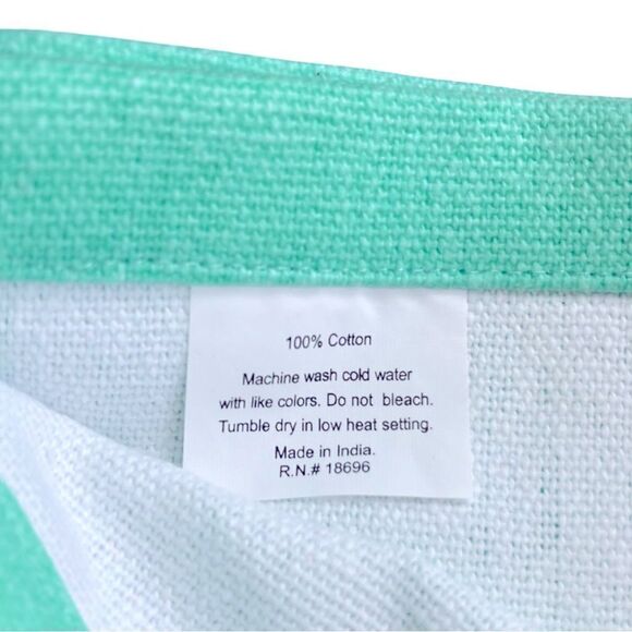 Set 4 Johanna Parker Christmas Retro Santa Claus Placemats Holiday Cotton NWT - Picture 5 of 6